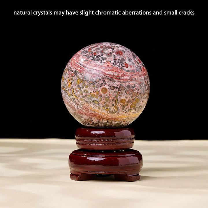 Leopard Agate Sphere