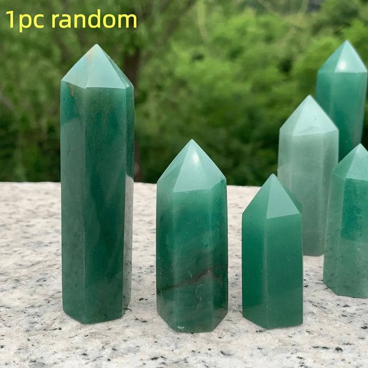 Green Aventurine Crystal Tower