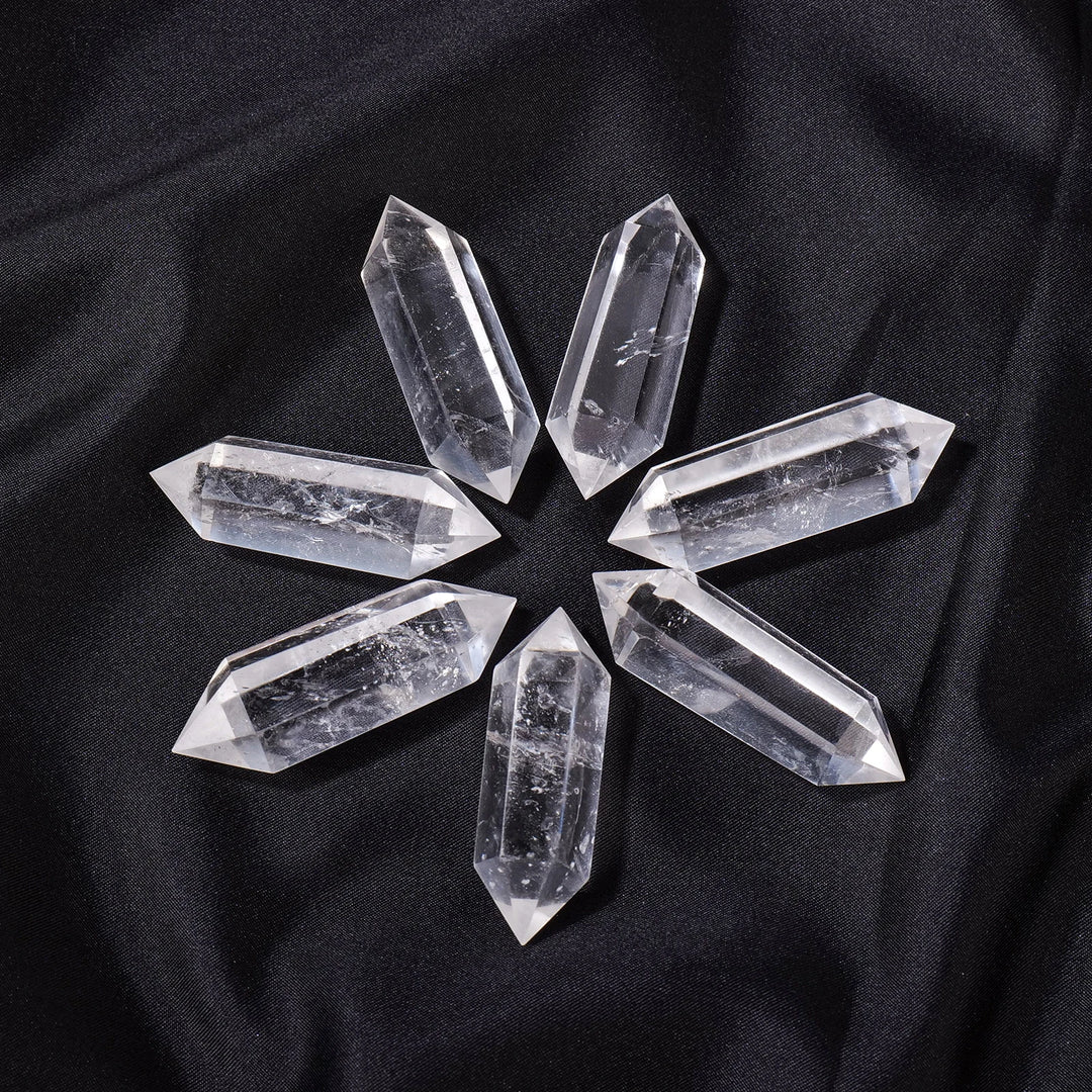 Clear Quartz Crystal Double Terminated Point
