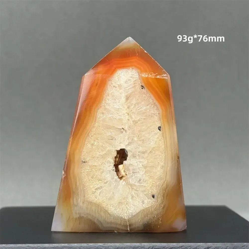 Sardonyx Agate Towers-Towers-Ali-10 93g 76mm-Sardonyx Agate-Crystal Destiny