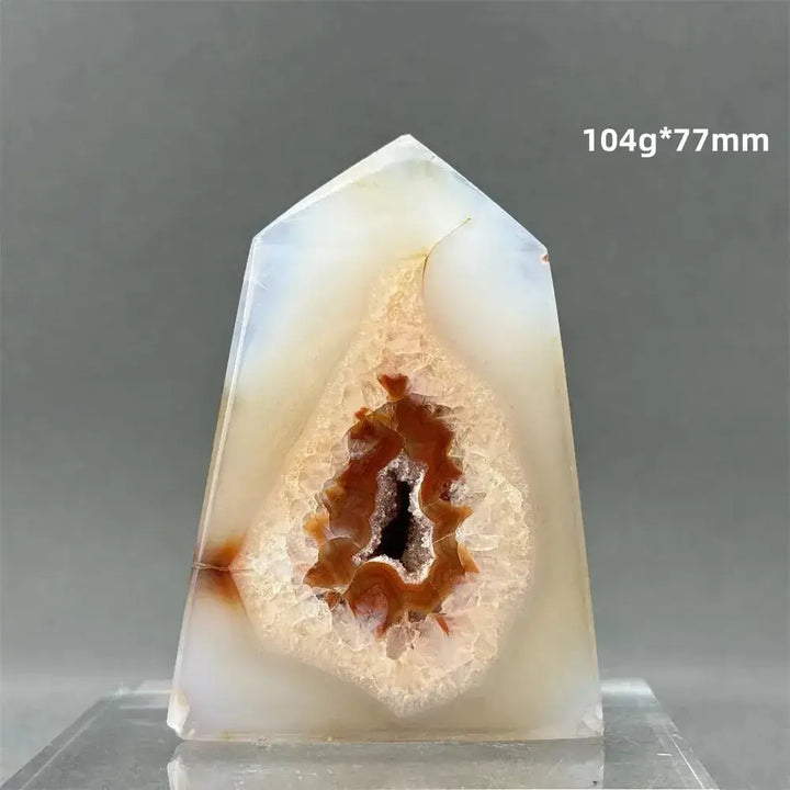 Sardonyx Agate Towers-Towers-Ali-11 104g 77mm-Sardonyx Agate-Crystal Destiny