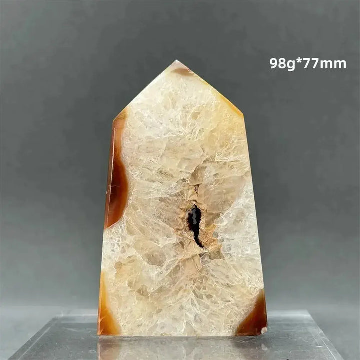 Sardonyx Agate Towers-Towers-Ali-16 98g 77mm-Sardonyx Agate-Crystal Destiny