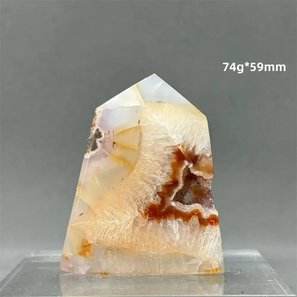 Sardonyx Agate Towers-Towers-Ali-2 74g 59mm-Sardonyx Agate-Crystal Destiny