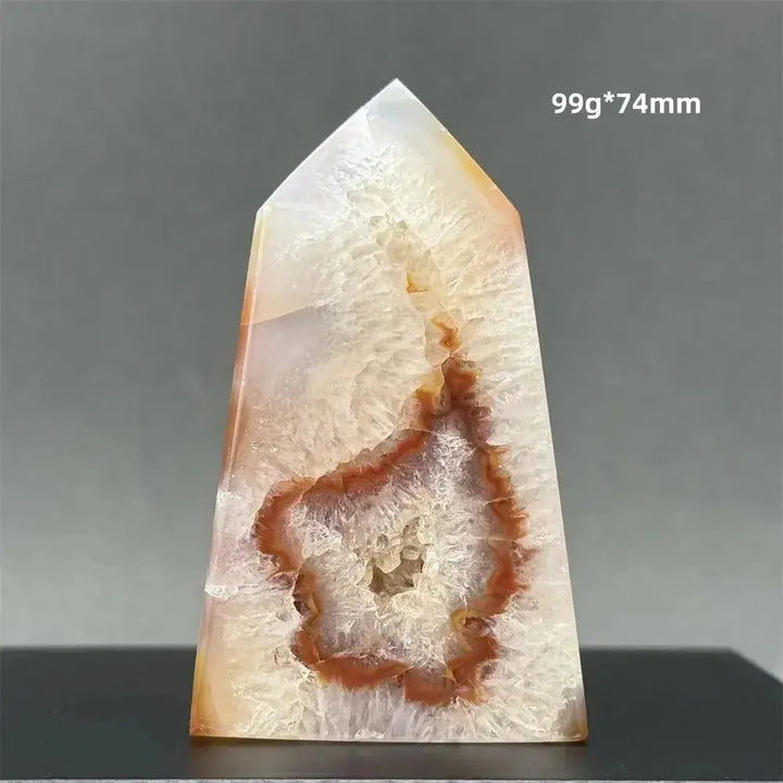 Sardonyx Agate Towers-Towers-Ali-3 99g 74mm-Sardonyx Agate-Crystal Destiny