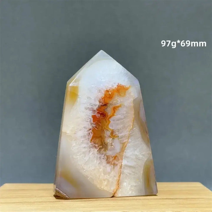 Sardonyx Agate Towers-Towers-Ali-30 97g 69mm-Sardonyx Agate-Crystal Destiny