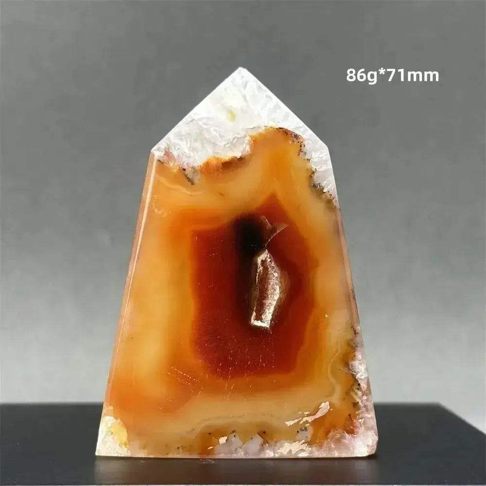 Sardonyx Agate Towers-Towers-Ali-4 86g 71mm-Sardonyx Agate-Crystal Destiny