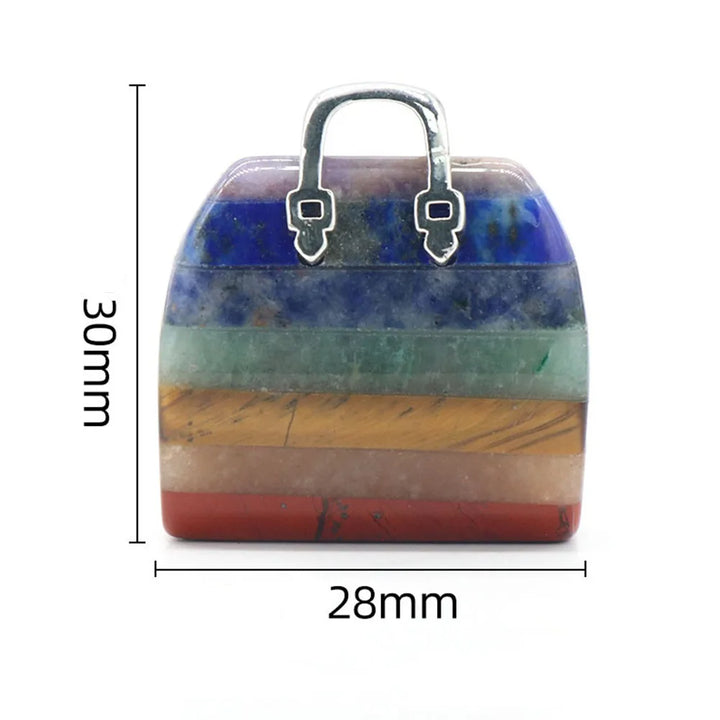 Seven Chakra Crystal Fused Polished Stone Collection