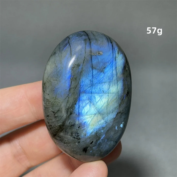 Labradorite Crystal Polished Palm Stone