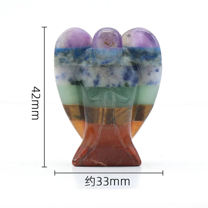 Seven Chakra Crystal Fused Polished Stone Collection
