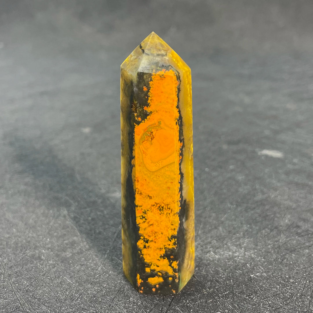 Bumblebee Jasper Crystal Tall Towers