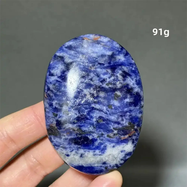 Sodalite Palm Stone