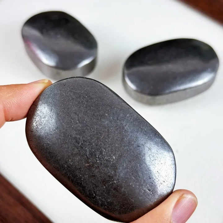 Shungite Palm Stone