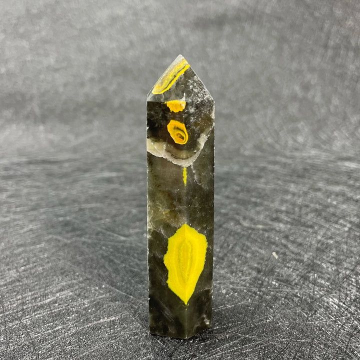 Bumblebee Jasper Crystal Tall Towers