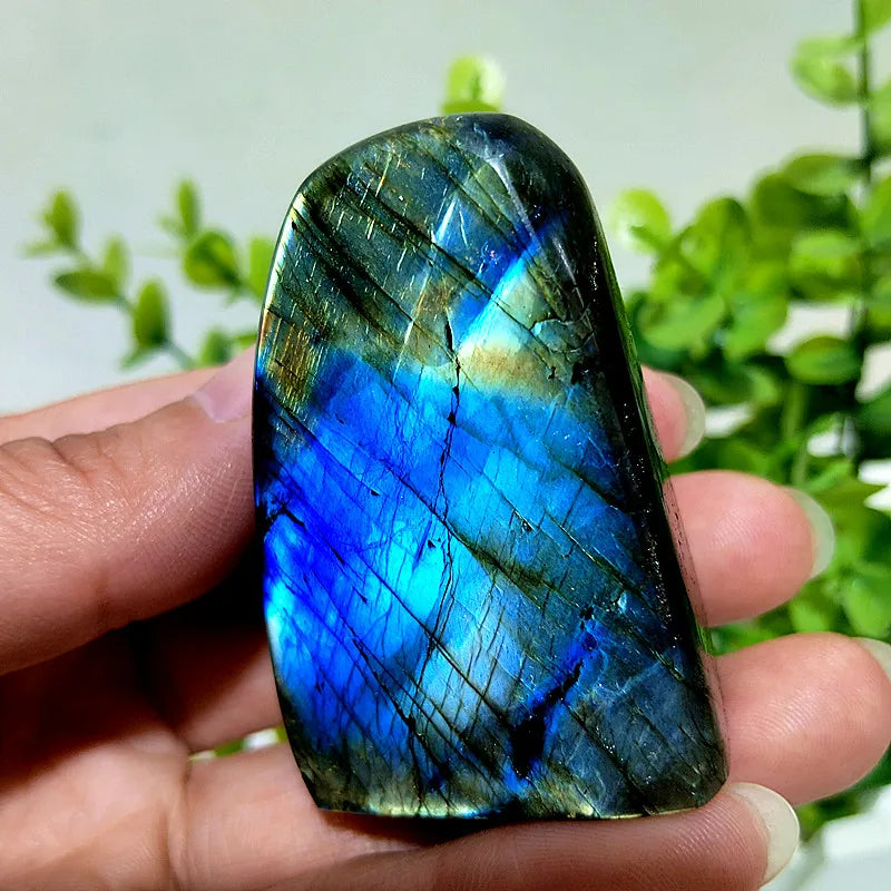 Labradorite Crystal Polished Freeform