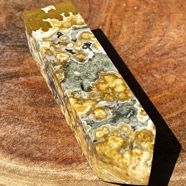 Ocean Jasper Crystal Obelisk Tower (Rare)