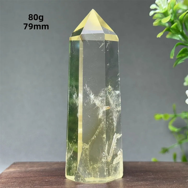 Natural Citrine Crystal Tower