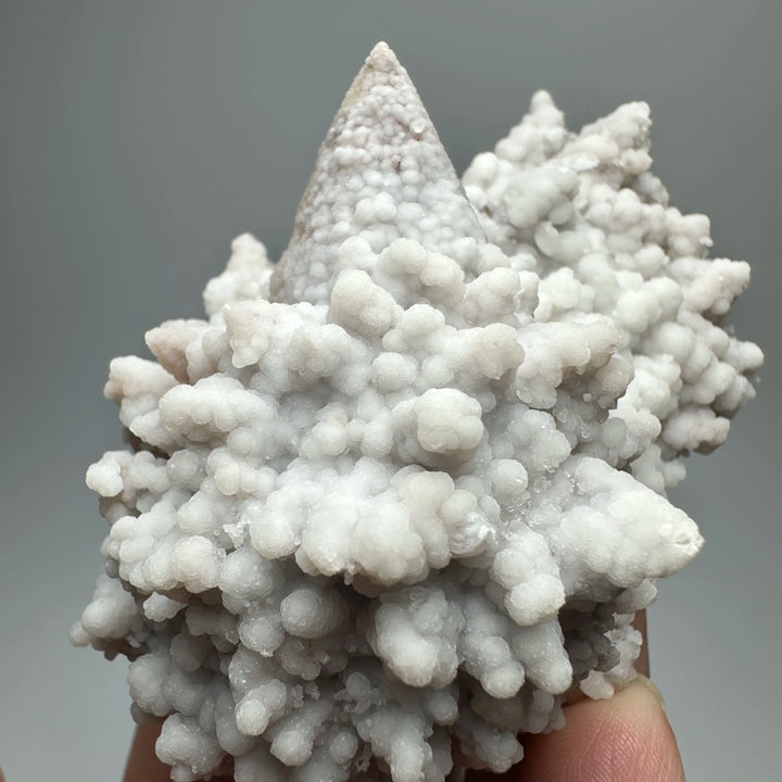 Scolecite Cluster with Calcite