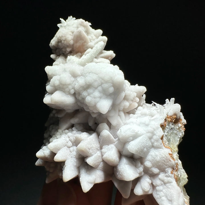 Scolecite Cluster with Calcite
