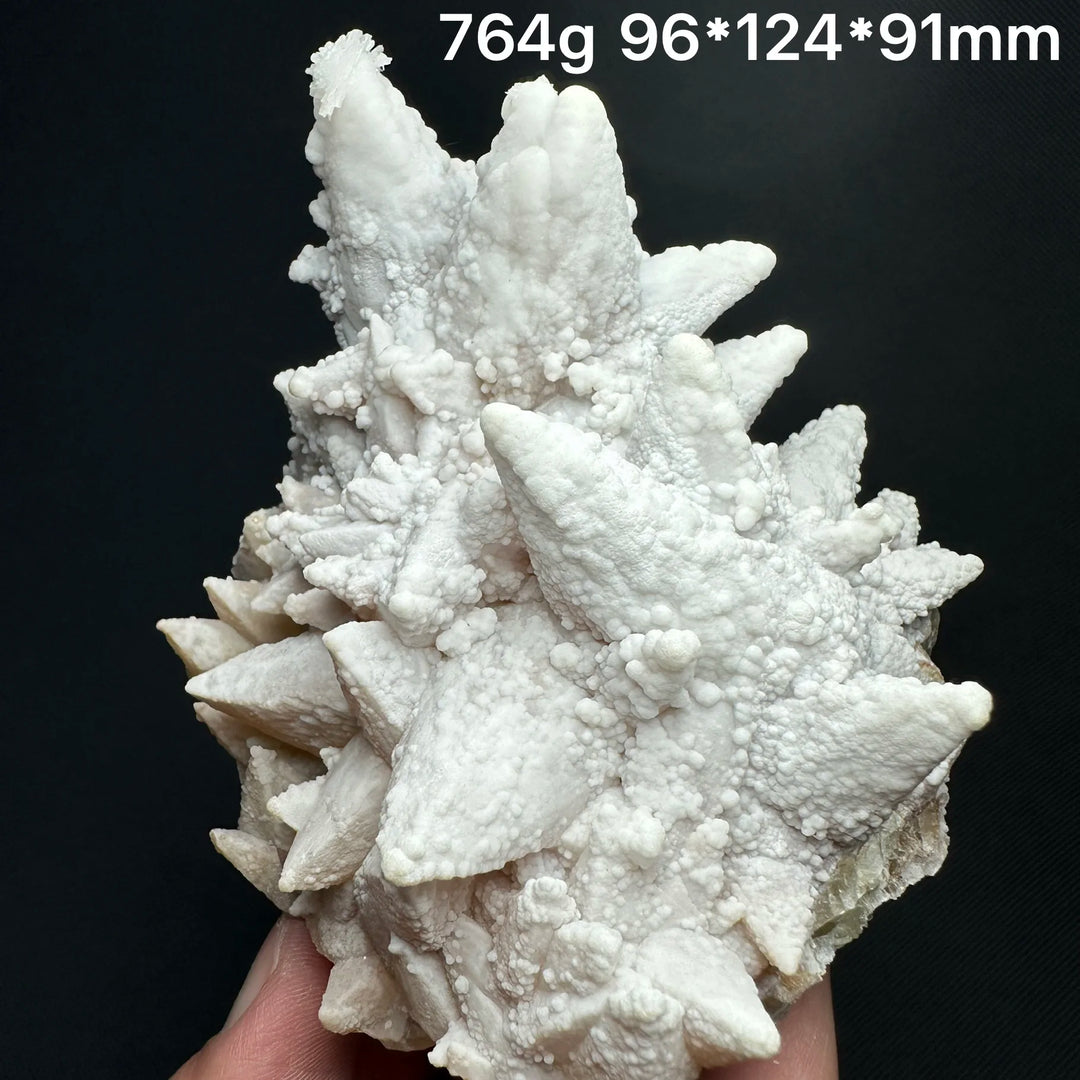 Scolecite Cluster with Calcite