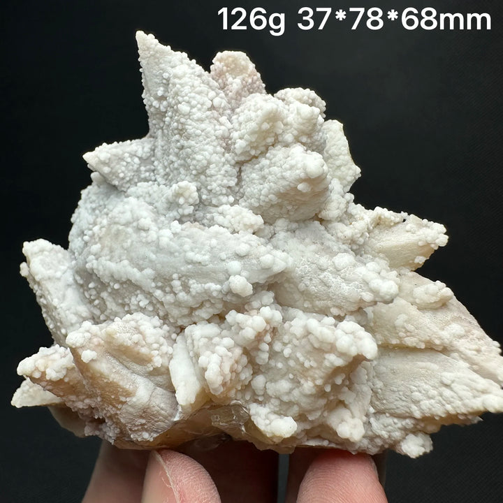 Scolecite Cluster with Calcite