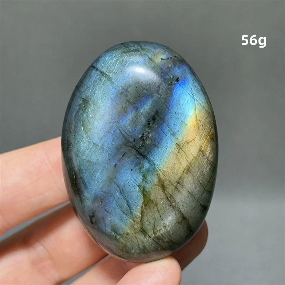 Labradorite Crystal Polished Palm Stone
