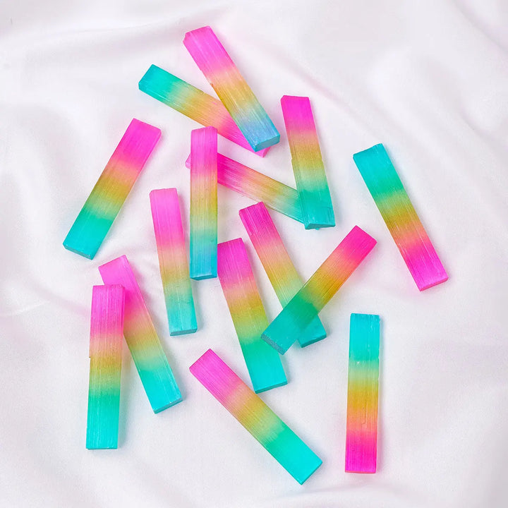 Aura Selenite Crystal Sticks