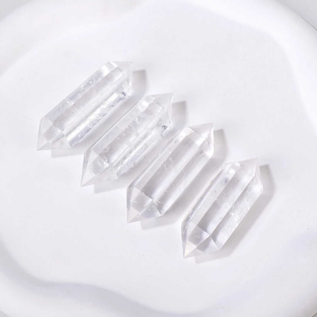 Clear Quartz Crystal Double Terminated Point