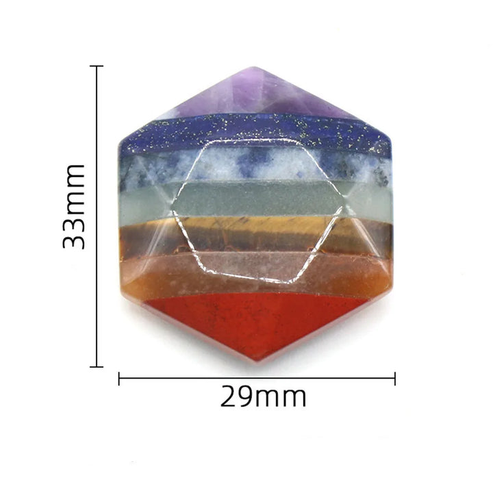 Seven Chakra Crystal Fused Polished Stone Collection