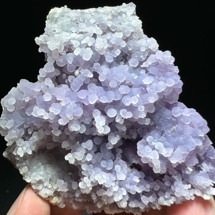 Grape Agate Crystal Cluster Botryoidal Geode Specimen