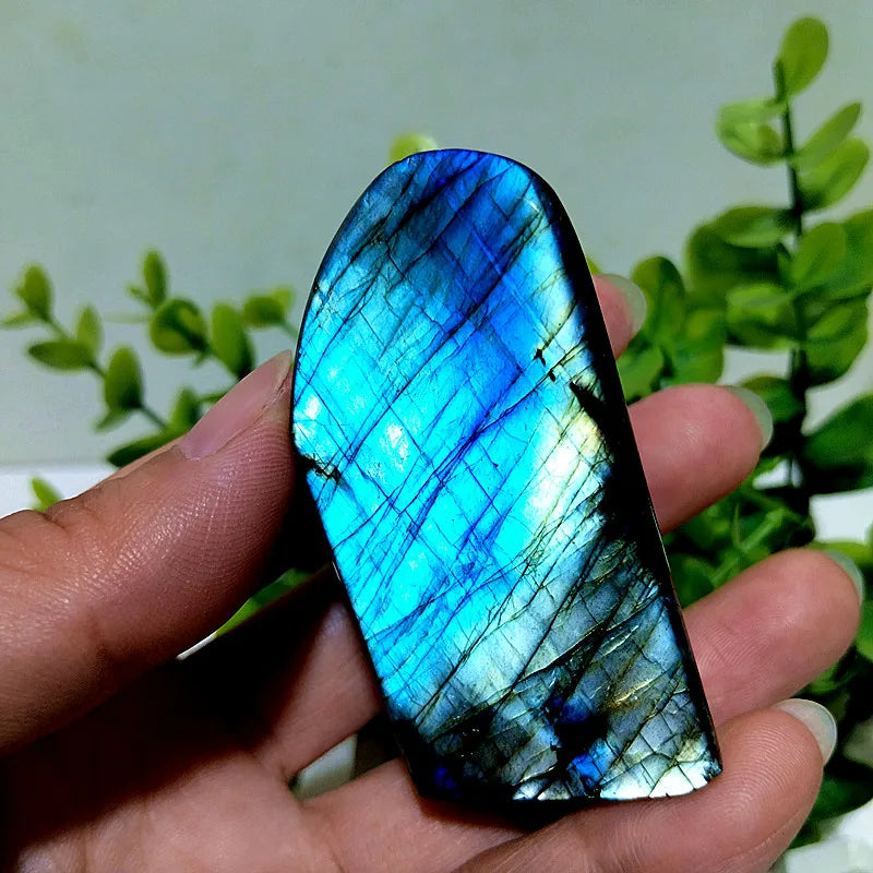Labradorite Crystal Polished Freeform