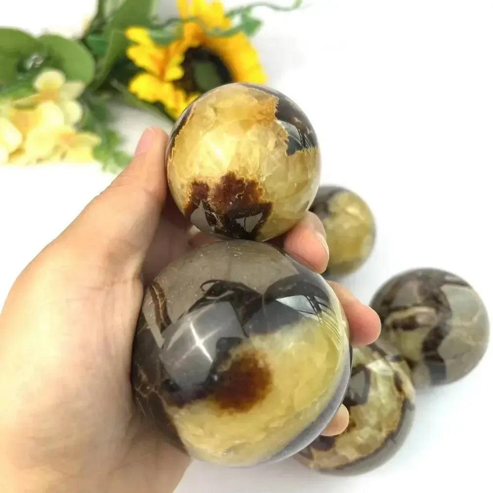 Septarian Crystal Sphere