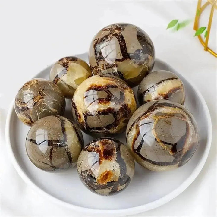 Septarian Crystal Sphere