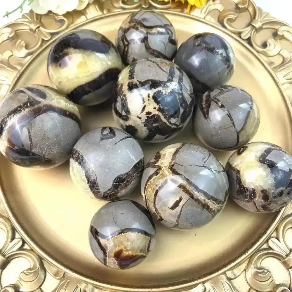 Septarian Crystal Sphere