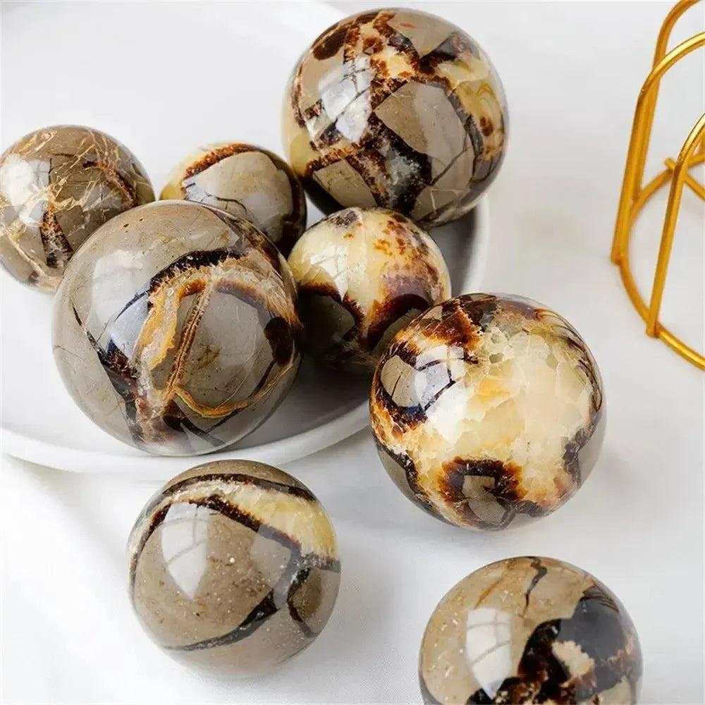 Septarian Crystal Sphere