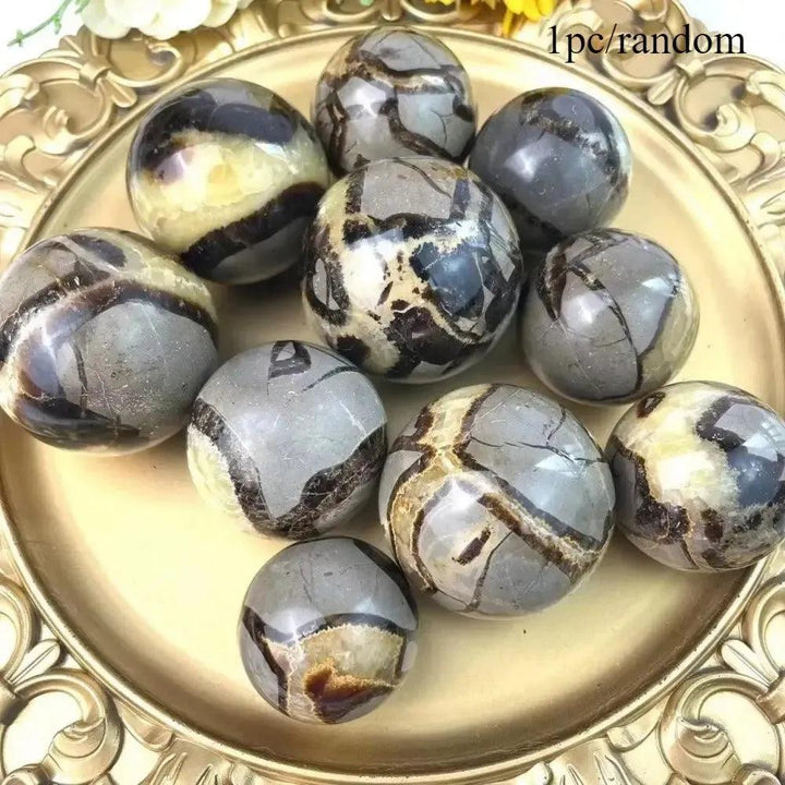 Septarian Crystal Sphere