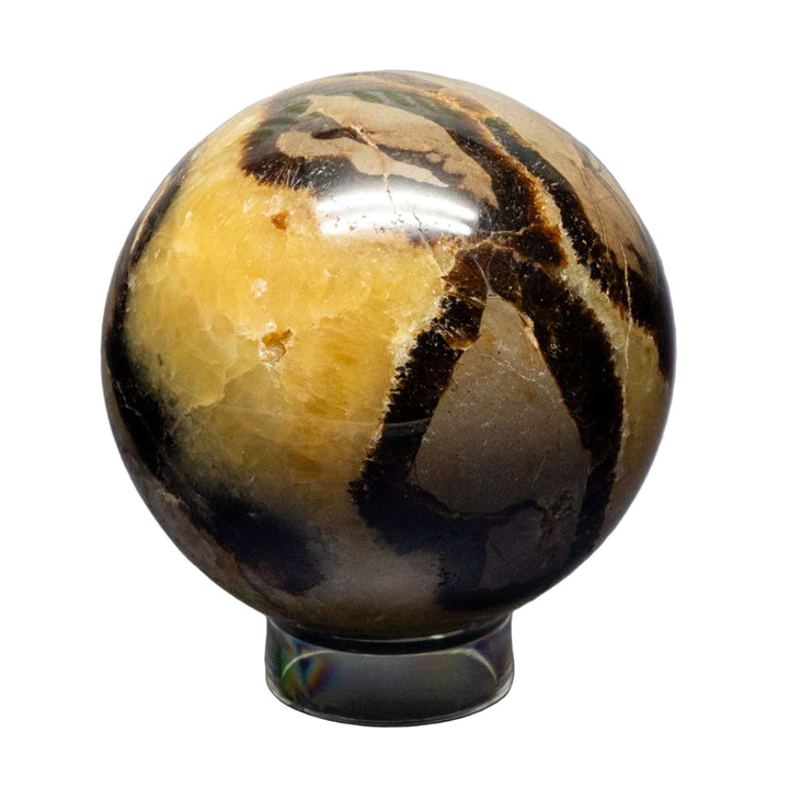 Septarian Stone Sphere 66-75mm-Spheres-Crystal Destiny-Septarian Stone-514g - 72mm Diameter-Crystal Destiny