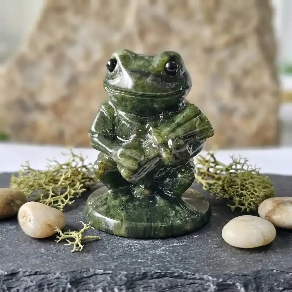 Serpentine Frog Carving, Choice of Five Designs