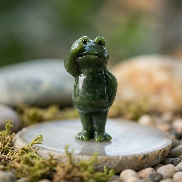 Serpentine Frog Carving, Choice of Five Designs