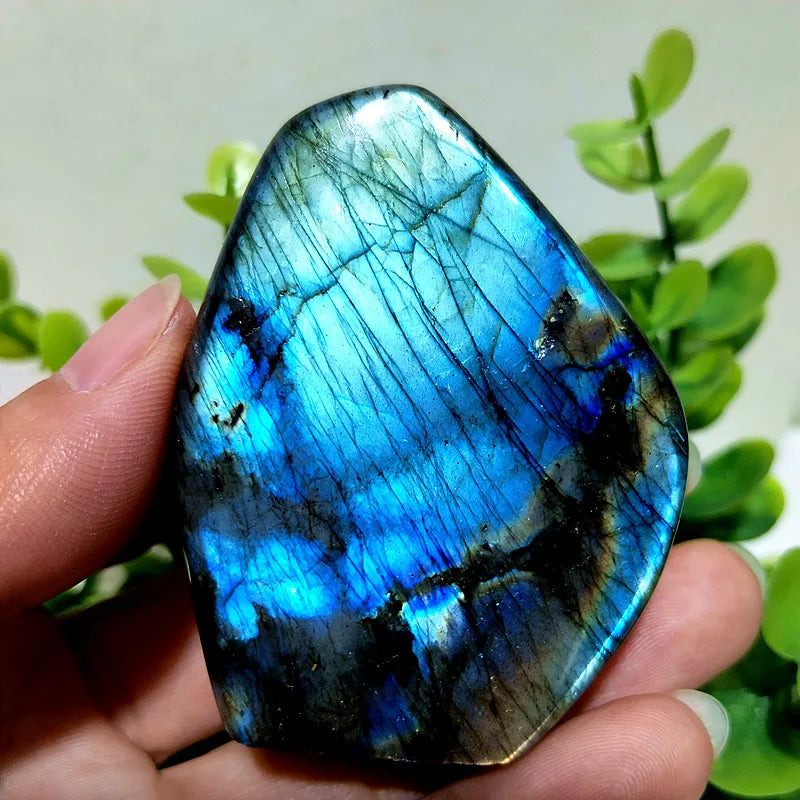 Labradorite Crystal Polished Freeform