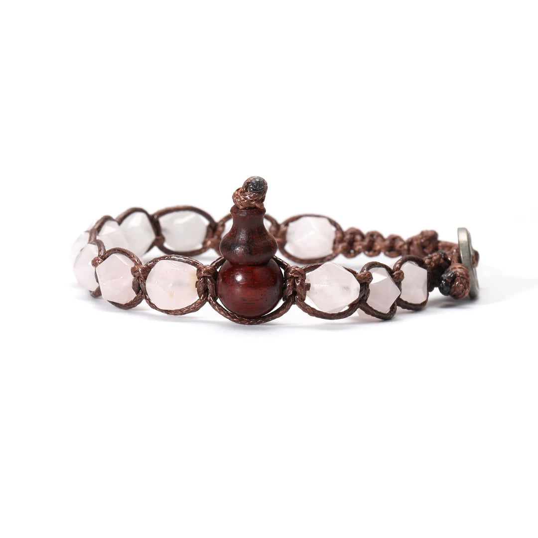 Natural Stone Handwoven Adjustable Unisex Bracelet