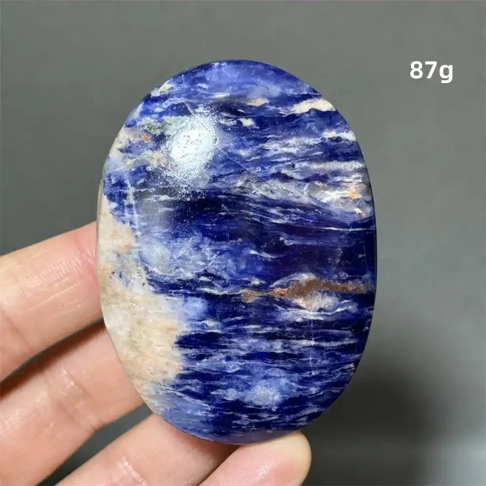 Sodalite Palm Stone