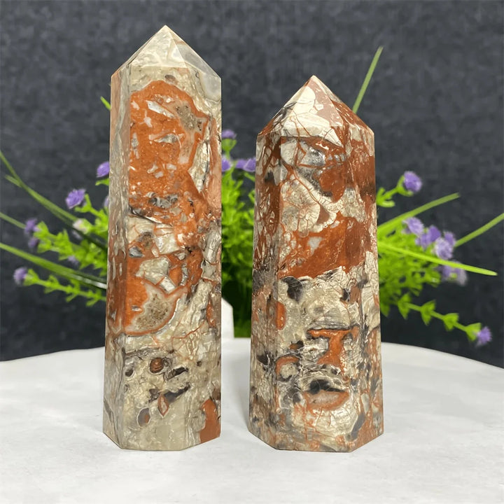 Money Agate Crystal Tower