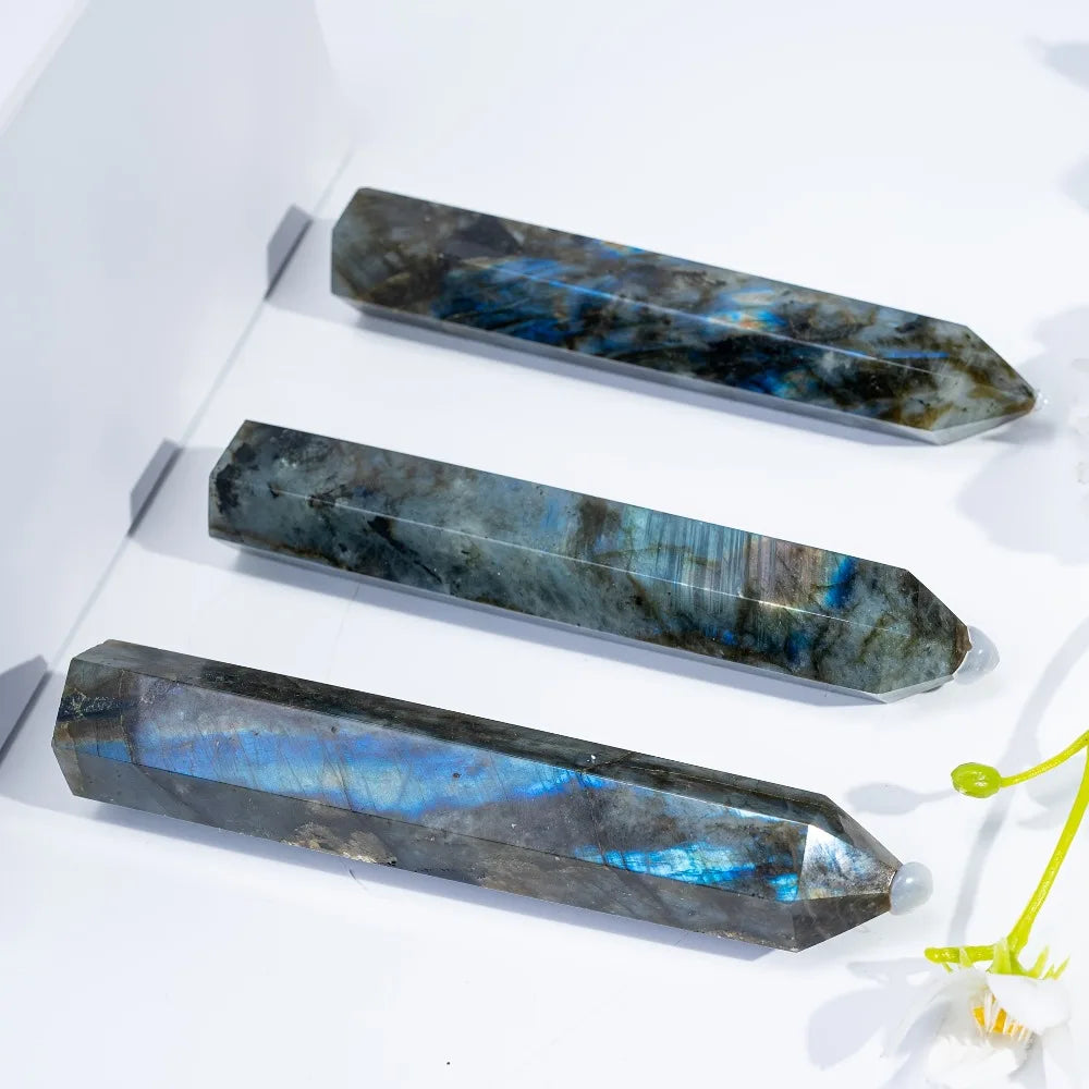 Labradorite Crystal Tower Natural Polished