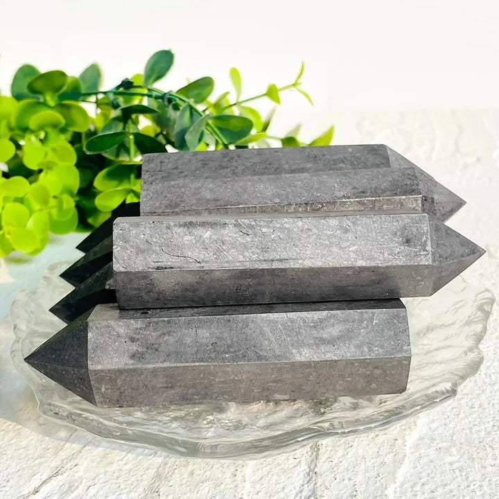 Shungite Crystal Tower-Towers-Ali-Schungite-90-110mm-Crystal Destiny