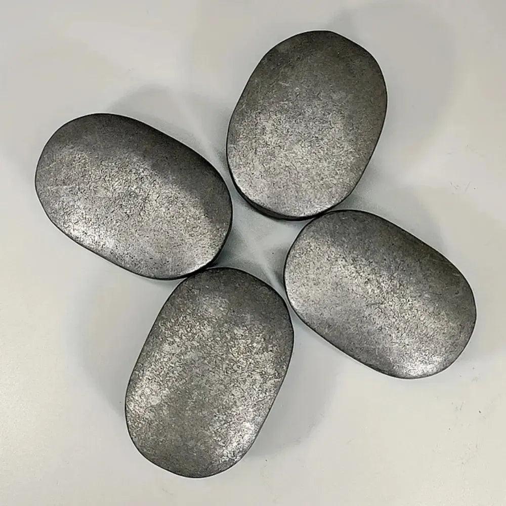 Shungite Heart & Palm Stone Crystal