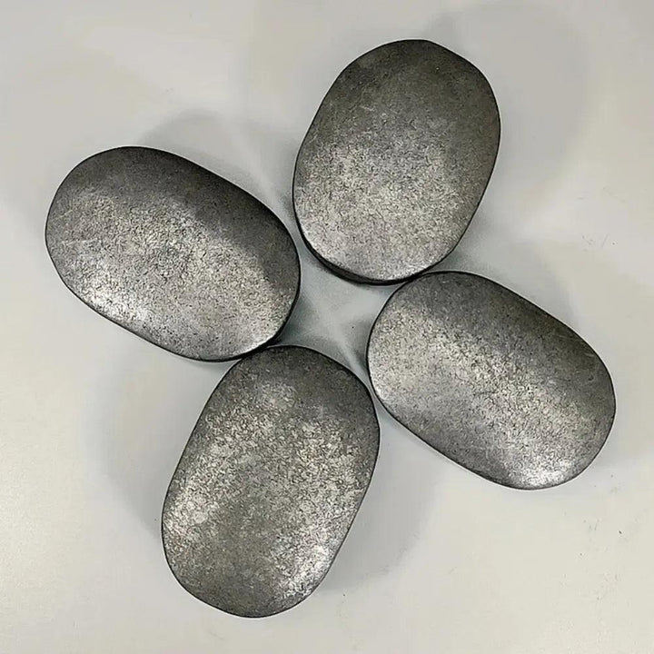 Shungite Heart & Palm Stone Crystal