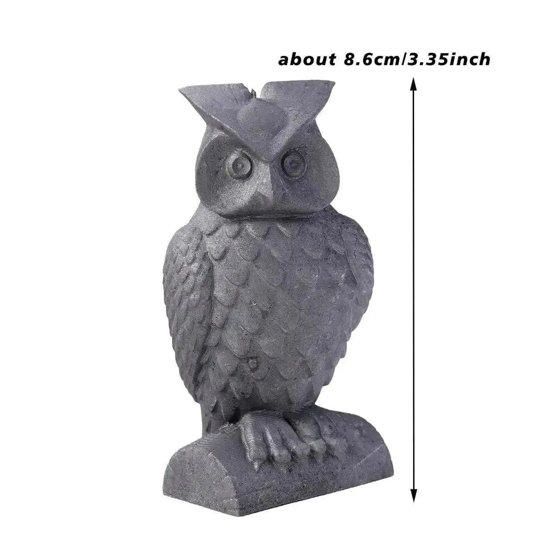 Shungite Owl Carving | Hand Carved Stone