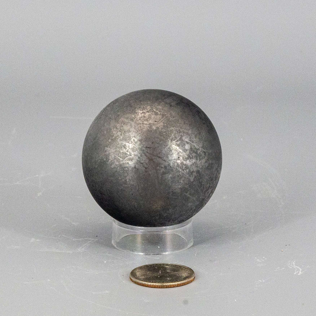Shungite Sphere 55mm-Spheres-Crystal Destiny-Shungite-148g - 55mm-Crystal Destiny