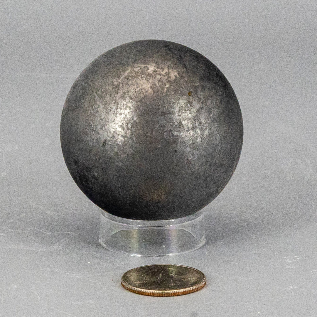 Shungite Sphere 55mm-Spheres-Crystal Destiny-Shungite-148g - 55mm-Crystal Destiny