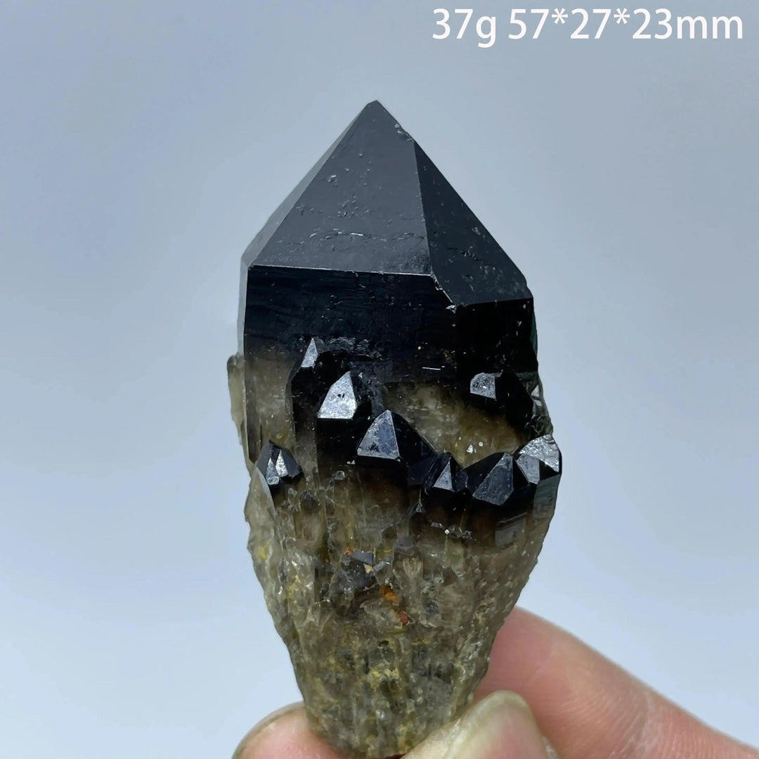 Smoky Quartz Crystal Cluster
